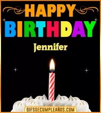 GIF GiF Happy Birthday Jennifer